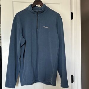 Eddie Bauer Gray Fleece Jacket